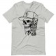 T-shirt Skull with BMW logo